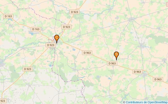 plan le Pont Ménard 