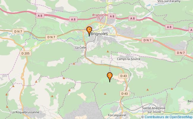 plan Le Val de Camps 