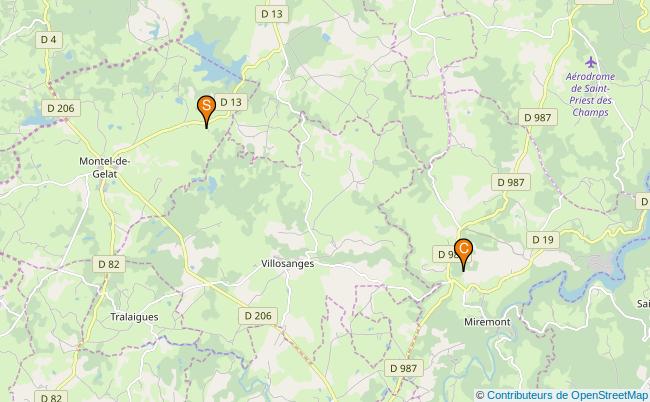 plan le Vergne Labouesse 