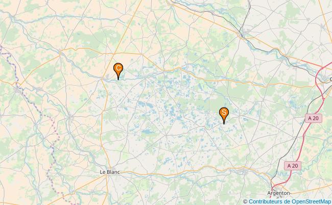 plan les Cinq Bondes 