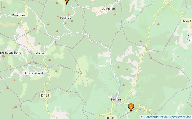 plan Rivière du Mas de Ségure 