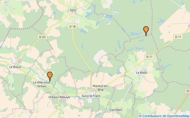 plan Ru des Grosses Pierres 