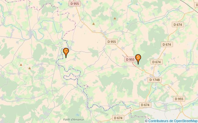 plan Ruisseau d'Osson 