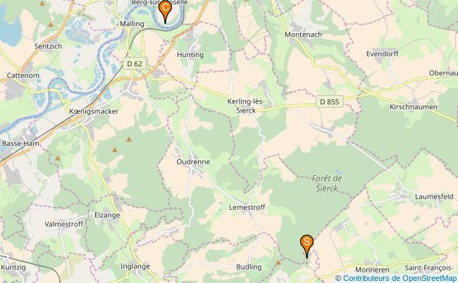 plan Ruisseau d'Oudrenne 