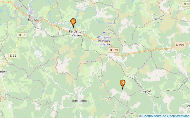 plan Ruisseau de Barsanges 