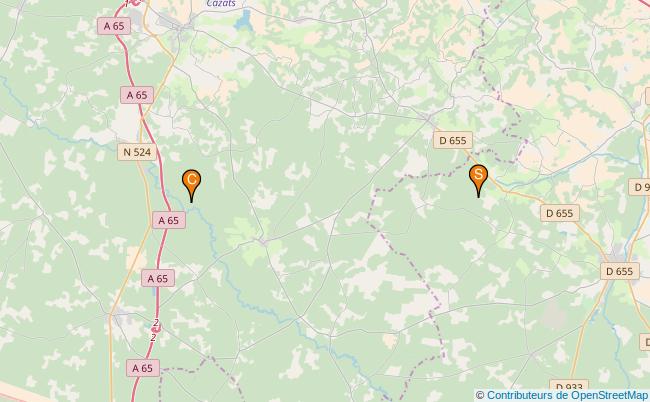 plan Ruisseau de Barthos 