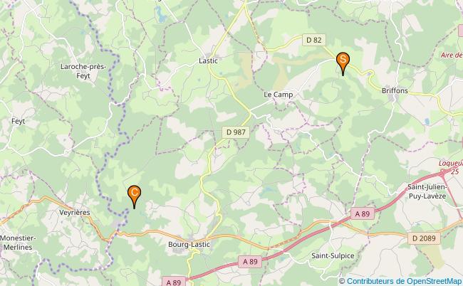 plan Ruisseau de Cornes 