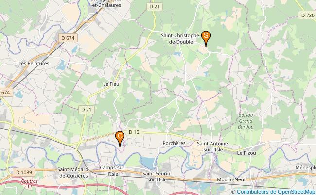 plan Ruisseau de Courbarieu 