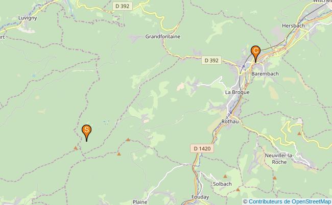 plan Ruisseau de Framont 