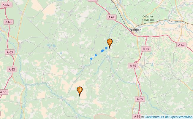 plan Ruisseau de la Hure 