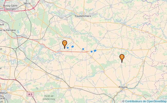 plan Ruisseau de la Visandre 