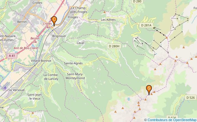 plan Ruisseau de Laval 