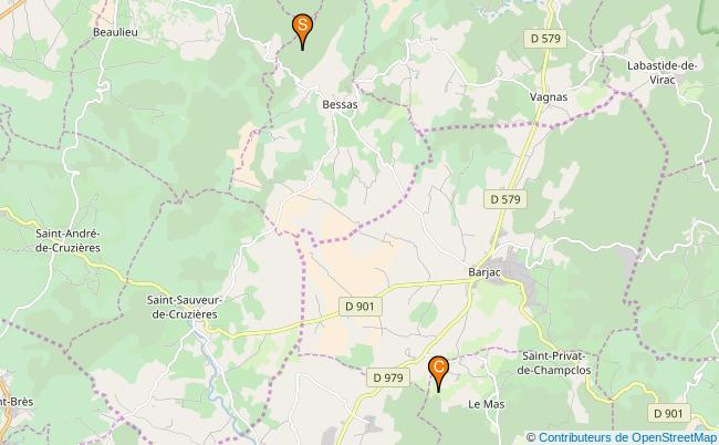 plan Ruisseau de Roméjac 