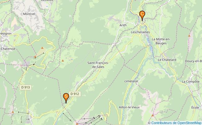 plan Ruisseau de Saint-François 