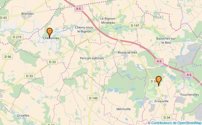 plan Ruisseau de Sainte-Rose 