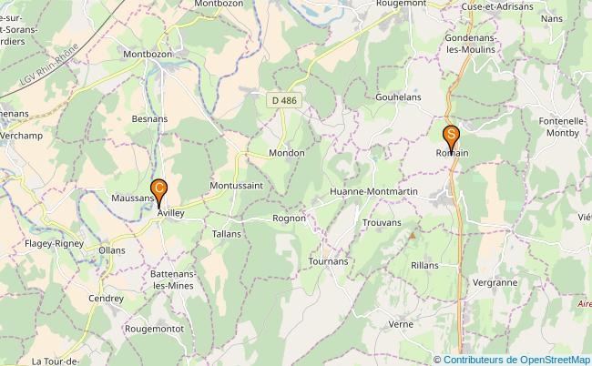 plan Ruisseau de Tallans 