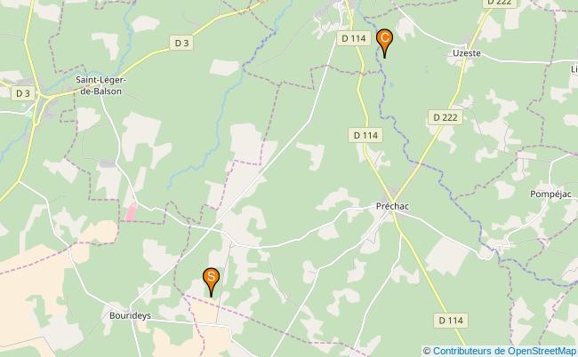 plan Ruisseau de Taris 