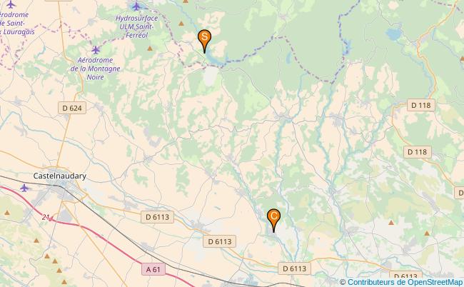 plan Ruisseau de Tenten 