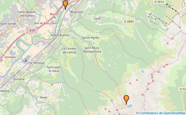 plan Ruisseau de Vorz 