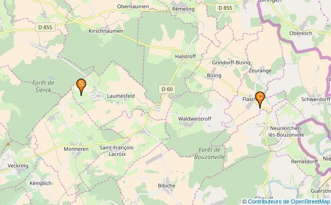 plan Ruisseau de Weistroff 