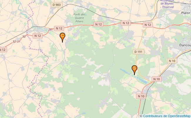 plan Ruisseau des Ponts Quentin 