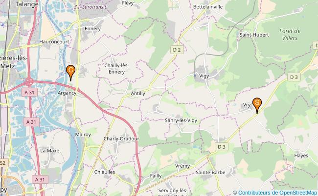 plan Ruisseau la Bevotte 