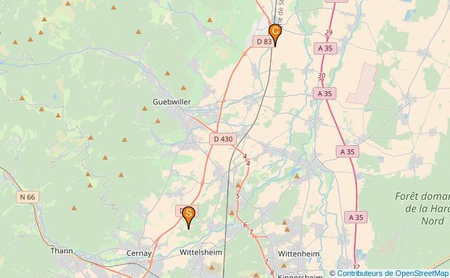 plan Ruisseau le Lohbach 