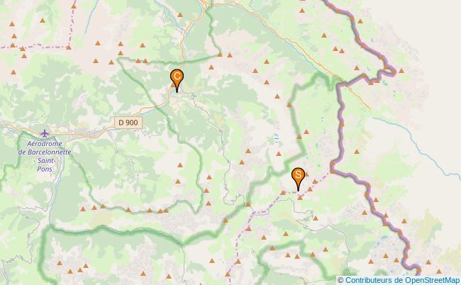 plan Torrent d'Abriès 