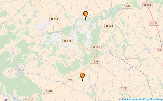 plan Vallée de Saint-Vincent 