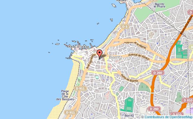 plan Globe Immobilier Biarritz Globe-immo64 Biarritz Biarritz