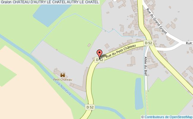 CHÂTEAU D'AUTRY LE CHATEL