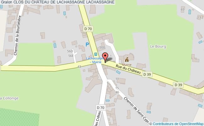 CLOS DU CHÂTEAU DE LACHASSAGNE