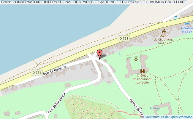 plan Conservatoire International Des Parcs Et Jardins Et Du Paysage Chaumont Sur Loire