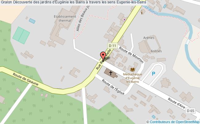 Découverte des jardins d'Eugénie les Bains à travers les sens