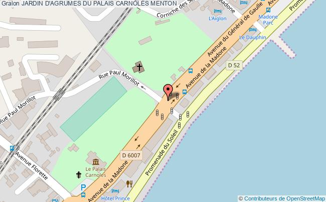 JARDIN D'AGRUMES DU PALAIS CARNOLÈS