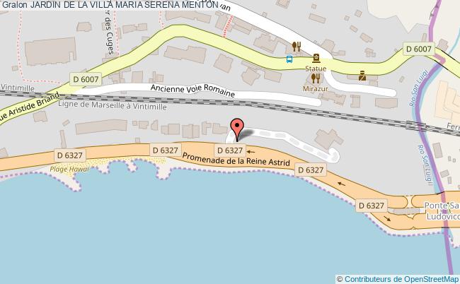 JARDIN DE LA VILLA MARIA SERENA