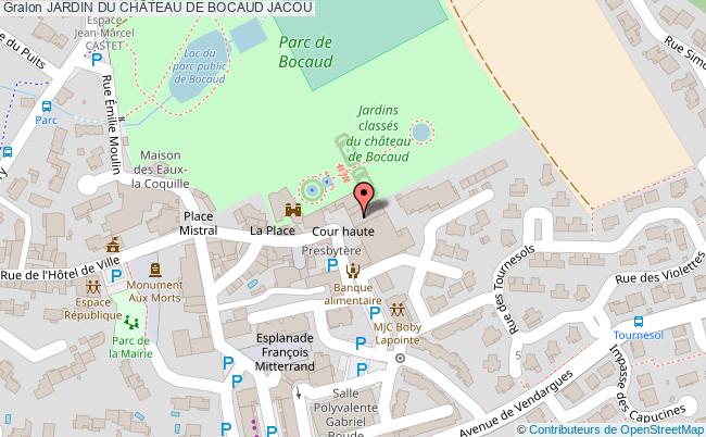 JARDIN DU CHÂTEAU DE BOCAUD