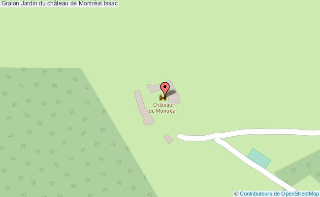 Jardin du château de Montréal