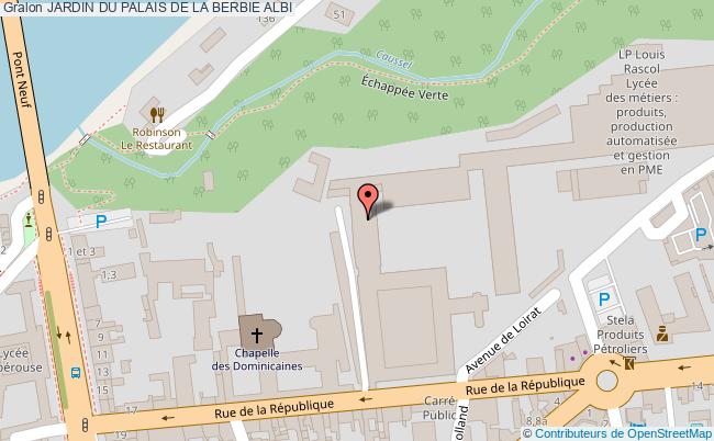 JARDIN DU PALAIS DE LA BERBIE