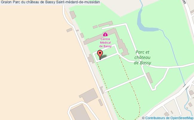 plan Parc Du Château De Bassy Saint-médard-de-mussidan