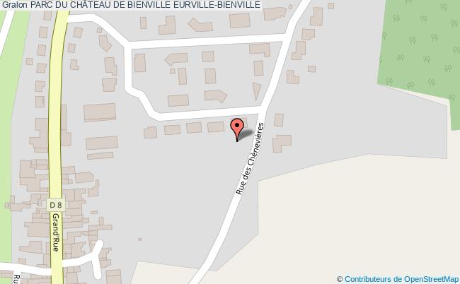 plan Parc Du ChÂteau De Bienville Eurville-bienville