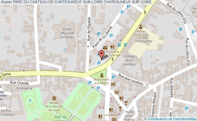 PARC DU CHÂTEAU DE CHÂTEAUNEUF SUR LOIRE