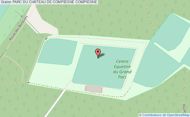 plan Parc Du ChÂteau De CompiÈgne CompiÈgne