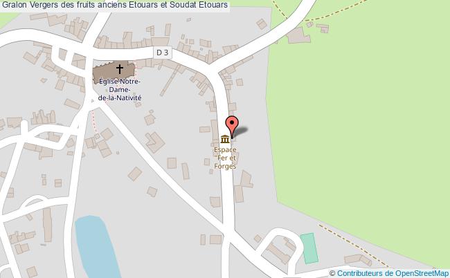 Vergers des fruits anciens Etouars et Soudat