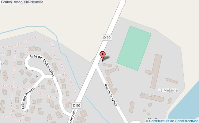 plan  Andouillé-neuville Andouillé-Neuville