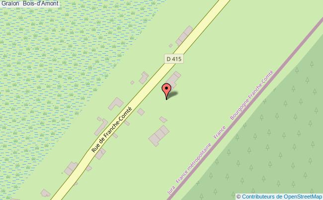 plan  Bois-d'amont Bois-d'Amont