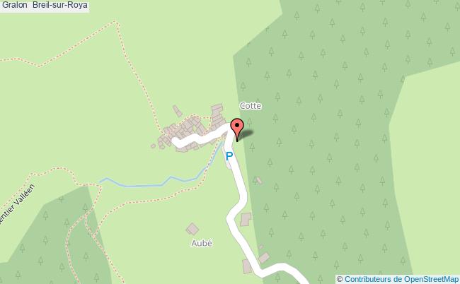 plan  Breil-sur-roya Breil-sur-Roya