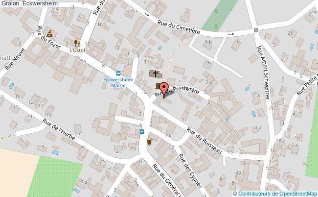 plan  Eckwersheim Eckwersheim