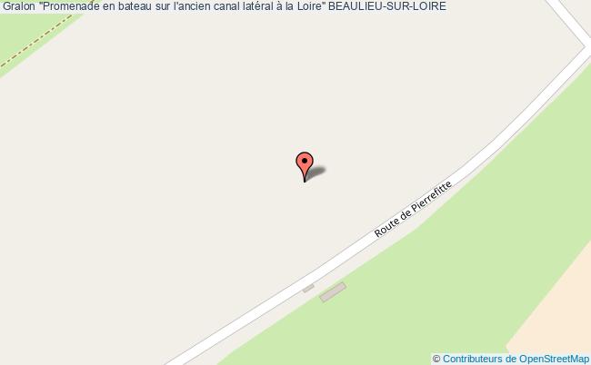 "Promenade en bateau sur l'ancien canal latéral à la Loire"