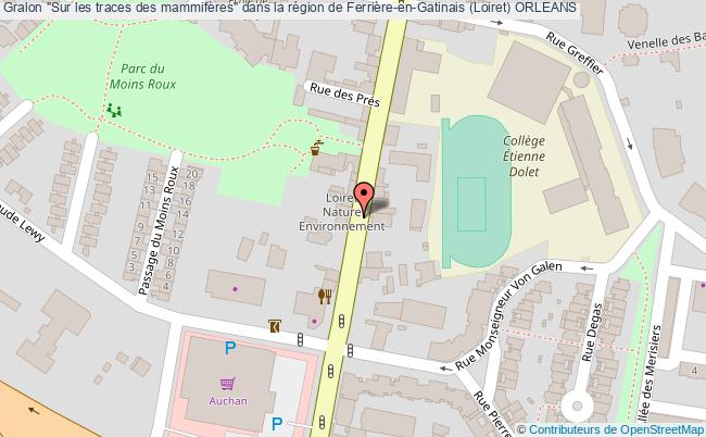 "Sur les traces des mammifères" dans la région de Ferrière-en-Gatinais (Loiret)